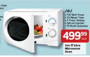 Aim 17 Litre Microwave Oven -Each