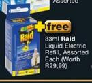 Raid Liquid Electric Unit Assorted
