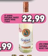 St Anna Natural Sweet White Wine-750Ml