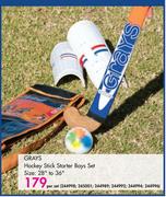 Grays Hockey Stick Starter Boys Set Size 28" To 36"-Per Set