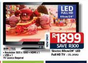 Sinotec 60cm/24" LED Full HD TV-Each