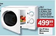 Aim 17Ltr Microwave Oven-Each