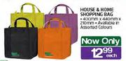 House & Home Shopping Bag-400mm x 440mm x 210mm Each