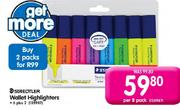Staedtler Wallet Highlighters-6+2 Pack