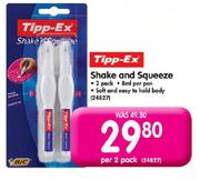 Tipp-Ex Shake And Squeeze-Per 2 Pack