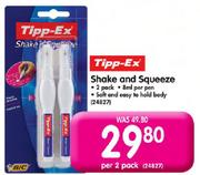 Tripp-Ex Shake & Squeeze-2's pack