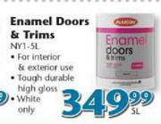 Plascon Enamel Doors & Trims(NYL-5L)-5Ltr
