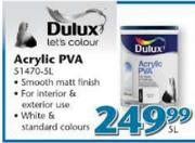 Dulux Acrylic PVA(S1470-5L)-5Ltr