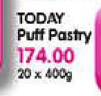 Today Puff Pastry-20X400gm