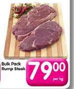 Bulk Pack Rump Steak-Per Kg