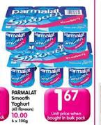 Parmalat Smooth Yoghurt(All Flavours)-100gm Each