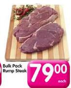 Bulk Pack Rump Steak-Each
