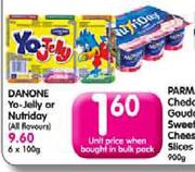 Danone Yo-Jelly Or Nutriday (All Flavours)-100g