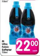 M Ultra Fabric Softener-750ml Each