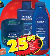 Nivea Body Lotion/Cream-400ml Each