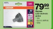 Osram LED Dichroic Globe-Each