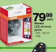 Osram LED Dichroic Globe-Each