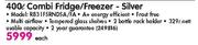 Samsung 400Ltr Combi Fridge/Freezer-Silver(RB31FSRNDSA/FA)