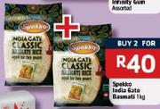 Spekko India Gate Basmati-2x1Kg