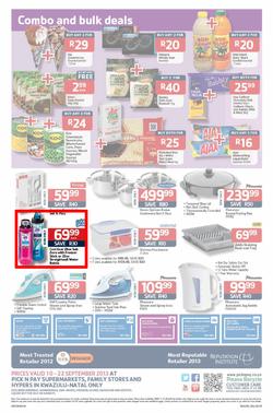 Pick N Pay KZN : Savings On Your Trolley (10 Sep - 22 Sep 2013), page 8