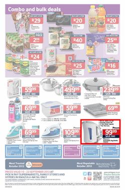 Pick N Pay KZN : Savings On Your Trolley (10 Sep - 22 Sep 2013), page 8