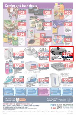 Pick N Pay KZN : Savings On Your Trolley (10 Sep - 22 Sep 2013), page 8