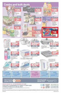 Pick N Pay KZN : Savings On Your Trolley (10 Sep - 22 Sep 2013), page 8