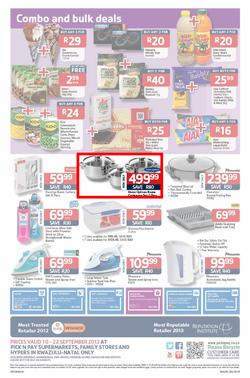 Pick N Pay KZN : Savings On Your Trolley (10 Sep - 22 Sep 2013), page 8