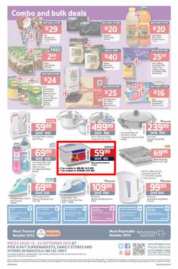 Pick N Pay KZN : Savings On Your Trolley (10 Sep - 22 Sep 2013), page 8
