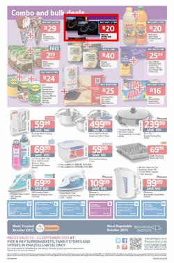 Pick N Pay KZN : Savings On Your Trolley (10 Sep - 22 Sep 2013), page 8
