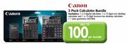 Canon 3 Pack Calculator Bundle-Per Bundle