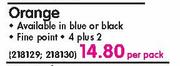 Bic Orange-Per Pack