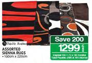 Fetakis Brothers Assorted Sienna Rugs-160cmx220cm Each