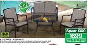 H&H Collection 4 Stuk Santa Cruz Patio Stel