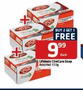  Lifebuoy Clini Care Soap-150g Each