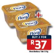  Flora Buttery Tub-2X500gm