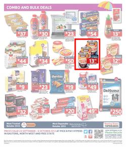 Pick N Pay Hyper Gauteng : Summer Savings From SA's Favourite Supermarket*(23 Sep - 6 Oct 2013), page 8
