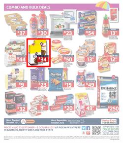 Pick N Pay Hyper Gauteng : Summer Savings From SA's Favourite Supermarket*(23 Sep - 6 Oct 2013), page 8