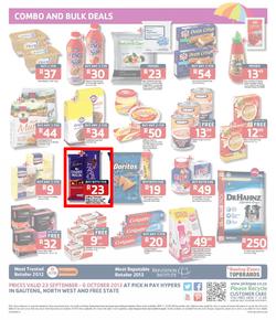 Pick N Pay Hyper Gauteng : Summer Savings From SA's Favourite Supermarket*(23 Sep - 6 Oct 2013), page 8