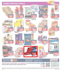 Pick N Pay Hyper Gauteng : Summer Savings From SA's Favourite Supermarket*(23 Sep - 6 Oct 2013), page 8