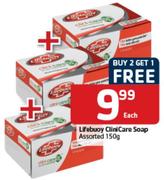 Lifebuoy CliniCare Soap-150gm