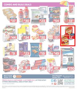 Pick N Pay Hyper Western Cape : Summer Savings (23 Sep - 6 Oct 2013), page 8
