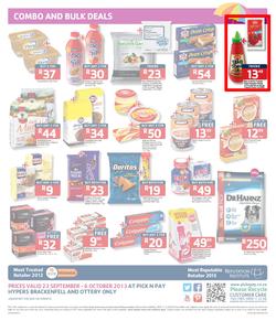 Pick N Pay Hyper Western Cape : Summer Savings (23 Sep - 6 Oct 2013), page 8