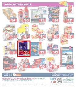 Pick N Pay Hyper Western Cape : Summer Savings (23 Sep - 6 Oct 2013), page 8