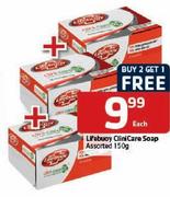 Lifebuoy Clinicare Soap Assorted-150g Each