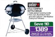 Weber 57cm Compact Kettle Braai