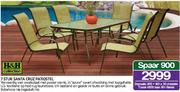 H & H Collection 7 Piece Santa Patiostel