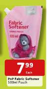 PnP Fabric Softener Pouch-500ml Each