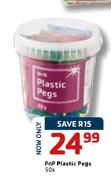 PnP Plastic Pegs-50's
