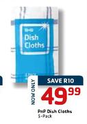 PnP Dish Cloths-5 Pack